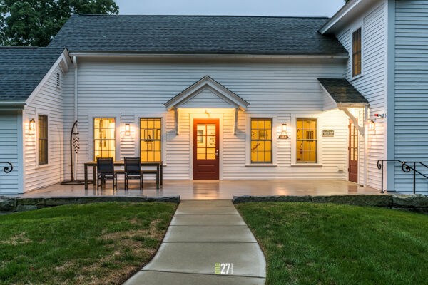 Soaring Hawk deck entrance - architectural photography 